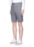 Front View - Click To Enlarge - THOM BROWNE  - Super 120s wool shorts