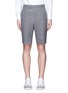 Main View - Click To Enlarge - THOM BROWNE  - Super 120s wool shorts