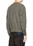 Back View - Click To Enlarge - KOLOR - Shirred seam military jacket
