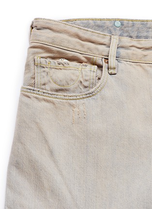  - SCOTCH & SODA - 'Lot 22 Dean' contrast stitch distressed jeans