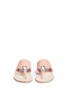 Front View - Click To Enlarge - PEDRO GARCIA  - 'Ivanka' Swarovski crystal leather sandals