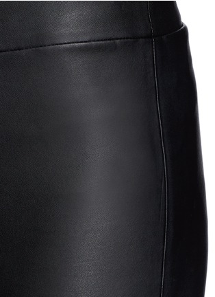 Detail View - Click To Enlarge - THEORY - 'Adbelle L' leather leggings