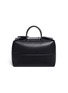 Back View - Click To Enlarge - VALEXTRA - Foldable leather carry-on satchel