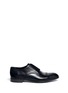 Main View - Click To Enlarge - GIORGIO ARMANI SHOES - Semi brogue leather Derbies