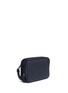 Front View - Click To Enlarge - GIORGIO ARMANI BAGS - Saffiano leather travel clutch