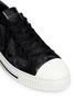 Detail View - Click To Enlarge - VALENTINO GARAVANI - 'Camubutterfly Noir' embroidery sneakers