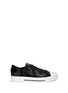 Main View - Click To Enlarge - VALENTINO GARAVANI - 'Camubutterfly Noir' embroidery sneakers
