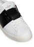 Detail View - Click To Enlarge - VALENTINO GARAVANI - Colourblock leather stud sneakers