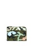 Main View - Click To Enlarge - VALENTINO GARAVANI - Camouflage print nylon zip pouch