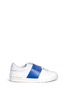 Main View - Click To Enlarge - VALENTINO GARAVANI - Colourblock leather stud sneakers