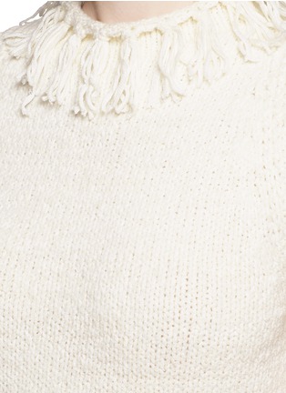 Detail View - Click To Enlarge - 3.1 PHILLIP LIM - Fringe knit tank dress