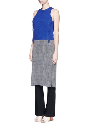 Figure View - Click To Enlarge - 3.1 PHILLIP LIM - Fringe knit tank top