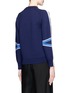 Back View - Click To Enlarge - 3.1 PHILLIP LIM - Mountain skier intarsia embellished wool sweater