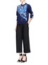 Figure View - Click To Enlarge - 3.1 PHILLIP LIM - Mountain skier intarsia embellished wool sweater