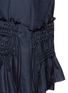Detail View - Click To Enlarge - 3.1 PHILLIP LIM - Smocked panel poplin T-shirt dress