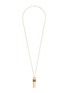 Main View - Click To Enlarge - CHLOÉ - 'Gemma' quartz brass pendant necklace
