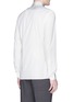 Back View - Click To Enlarge - LANVIN - Grosgrain collar cotton poplin shirt