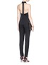 Figure View - Click To Enlarge - JASON WU - Keyhole front sateen crepe halter neck top