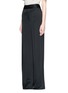 Front View - Click To Enlarge - JASON WU - Satin back crepe box pleat pants
