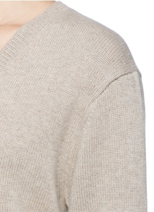 Detail View - Click To Enlarge - JASON WU - Cashmere mélange V-neck sweater