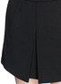 Detail View - Click To Enlarge - VINCE - Inverted front pleat ponte knit skirt