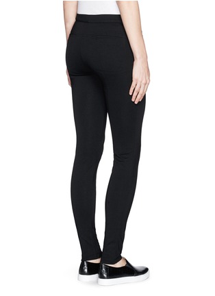 Back View - Click To Enlarge - VINCE - 'Ponte' stretch knit skinny pants