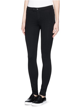 Front View - Click To Enlarge - VINCE - 'Ponte' stretch knit skinny pants