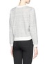 Back View - Click To Enlarge - VINCE - Ribbed trim cotton blend sweater
