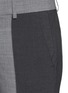 Detail View - Click To Enlarge - VINCE - Colourblock wool blend pants