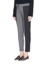 Front View - Click To Enlarge - VINCE - Colourblock wool blend pants