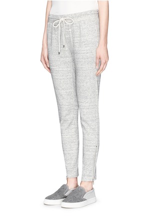Front View - Click To Enlarge - VINCE - Zip cuff sweatpants