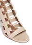 Detail View - Click To Enlarge - AQUAZZURA - 'Amazon' leather lace-up caged sandals