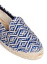 Detail View - Click To Enlarge - MANEBÍ - 'Mykonos' ethnic pattern raffia jute espadrilles