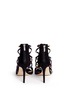 Back View - Click To Enlarge - SAM EDELMAN - 'Sage' beaded suede sandals