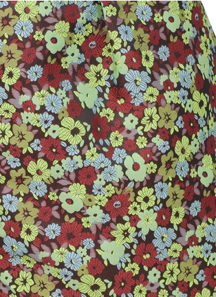Detail View - Click To Enlarge - ELIZABETH AND JAMES - Jody floral jacquard shorts