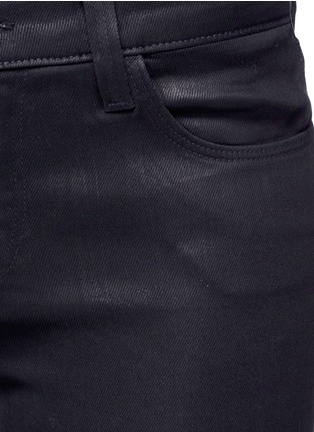 Detail View - Click To Enlarge - J BRAND - Coated skinny jeans
