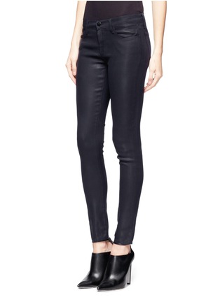 Front View - Click To Enlarge - J BRAND - Coated skinny jeans