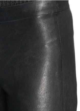 Detail View - Click To Enlarge - J BRAND - 'Edita' leather leggings