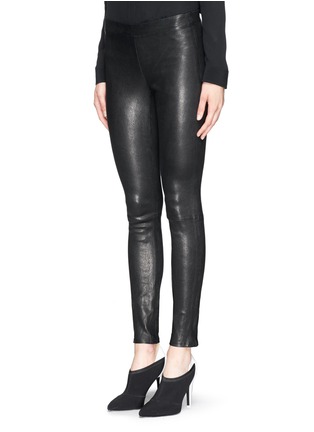 Front View - Click To Enlarge - J BRAND - 'Edita' leather leggings