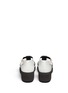 Back View - Click To Enlarge - CLERGERIE - Paque colour-block wedge sandals