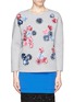 Main View - Click To Enlarge - MSGM - Sequin floral sweatshirt