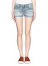 Main View - Click To Enlarge - CURRENT/ELLIOTT - The Girlfriend distressed denim shorts