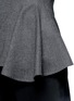 Detail View - Click To Enlarge - THE ROW - Nikun' wool asymmetric hem top