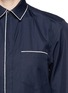 Detail View - Click To Enlarge - KENZO - Piping poplin shirt