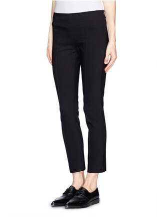 Front View - Click To Enlarge - THE ROW - 'Shama' cropped stretch pants