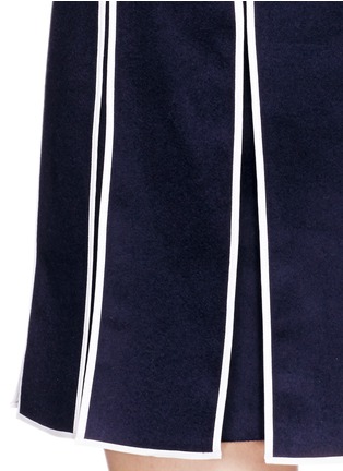 Detail View - Click To Enlarge - KENZO - Cutout flap skirt