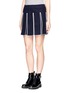 Front View - Click To Enlarge - KENZO - Cutout flap skirt