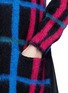 Detail View - Click To Enlarge - KENZO - Plaid mohair cardigan