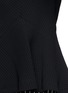 Detail View - Click To Enlarge - SANDRO - 'Earl' textured sleeveless peplum top