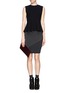 Figure View - Click To Enlarge - SANDRO - 'Earl' textured sleeveless peplum top